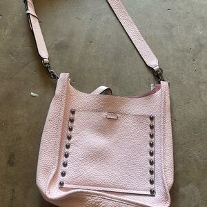 Rebecca Minkoff Blush Textured Leather Accessory